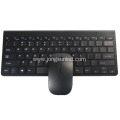 A Black Wireless Keyboard And Mouse For Laptop